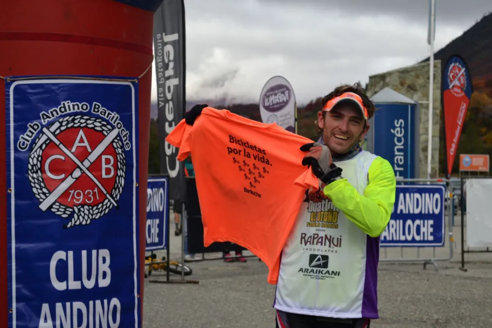 Las mejores postales del duatlón de Otoño en el cerro Catedral