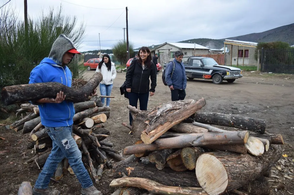 Comenzó la distribución del Plan Calor en Bariloche