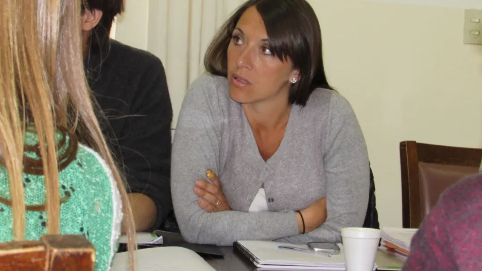 Julia Fernández, impulsora de la propuesta. 