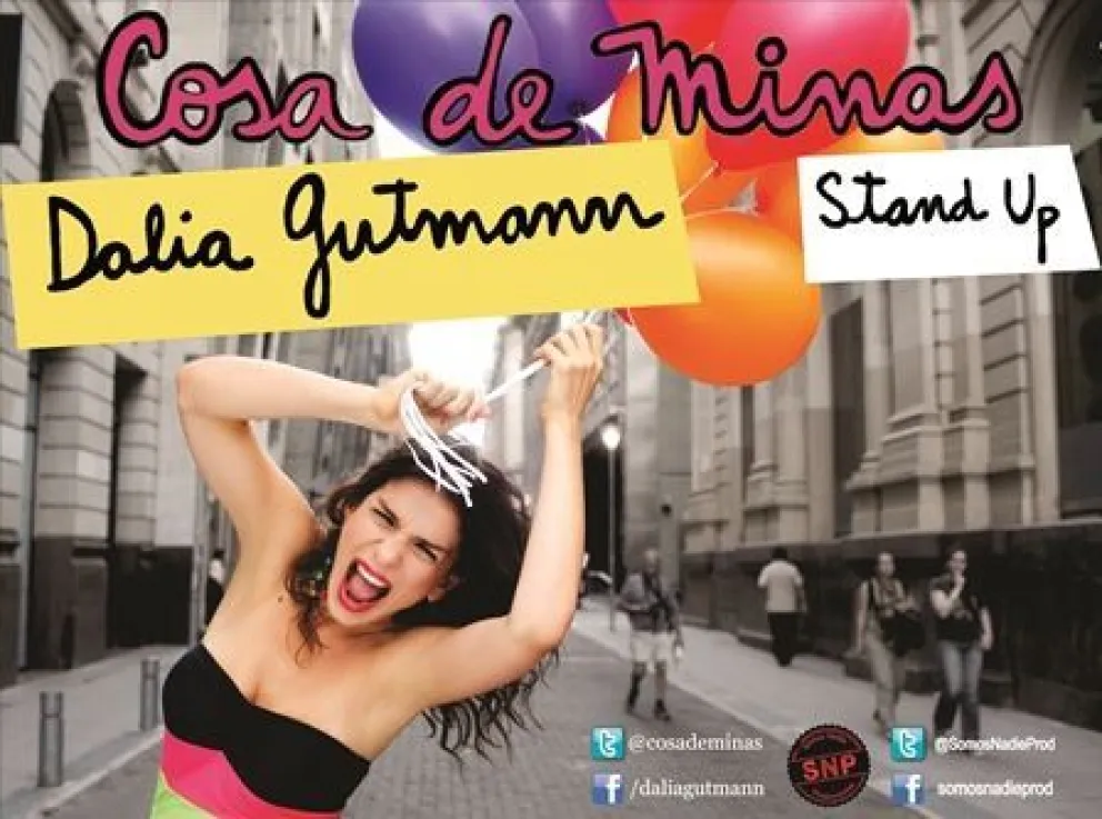 Dalia Gutmann llega a Bariloche con “Cosa de minas”