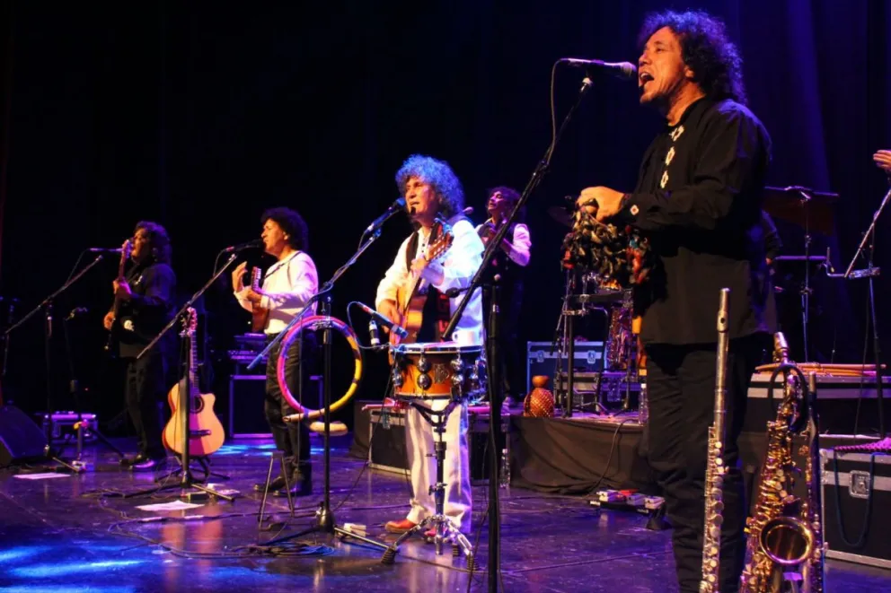 El grupo chileno Illapu festeja sus 45 años en Bariloche