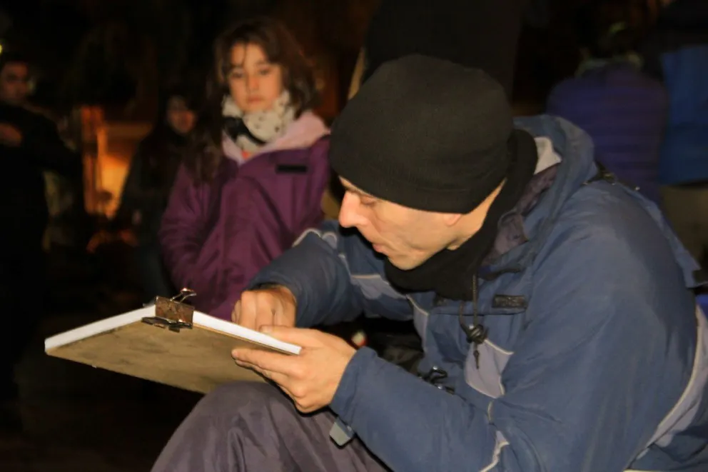 Cristian estudió cuatro años en Buenos Aires. 