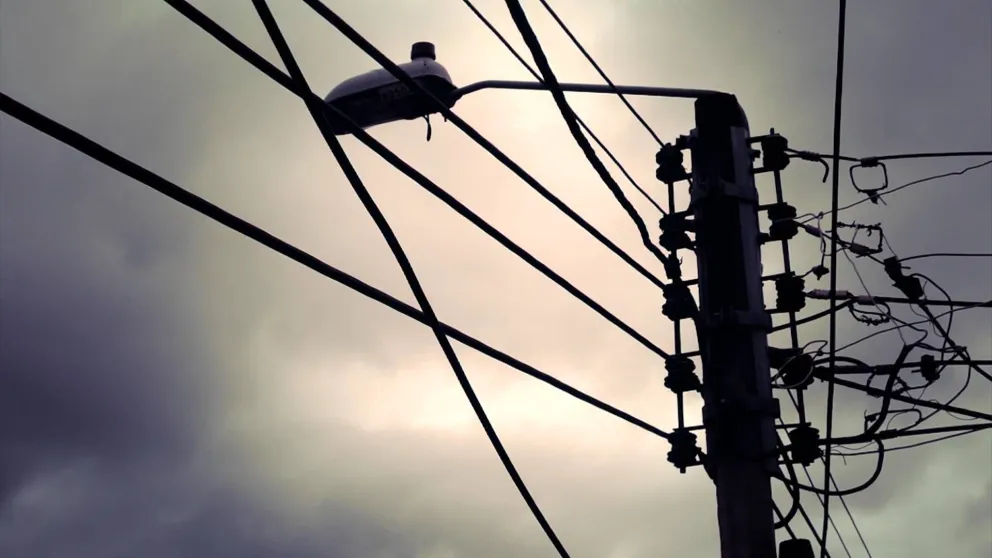 Corte programado de energía eléctrica