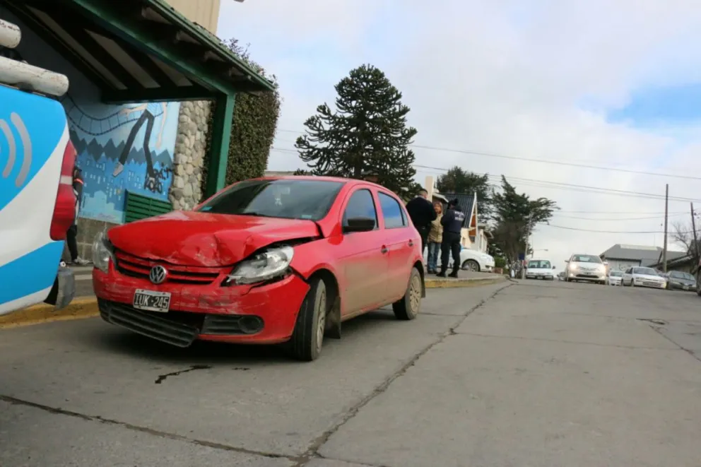Choque vehicular en Elflein y Ottto Goedecke.