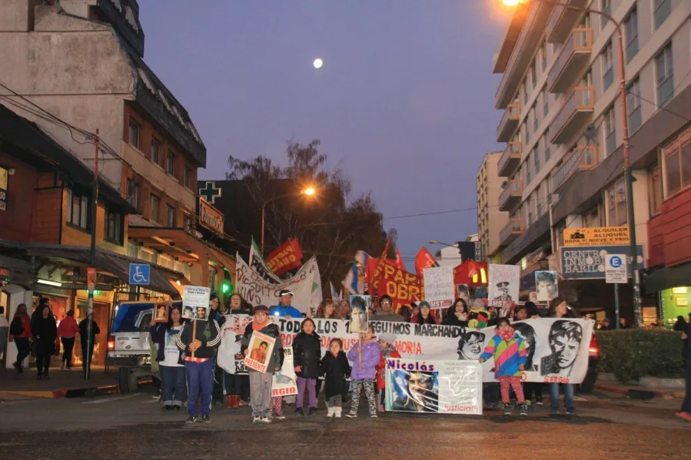 Video: la marcha por el Día contra la Represión