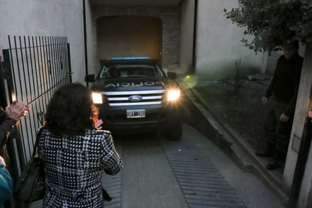 Mirá cómo trasladaron a Zúñiga