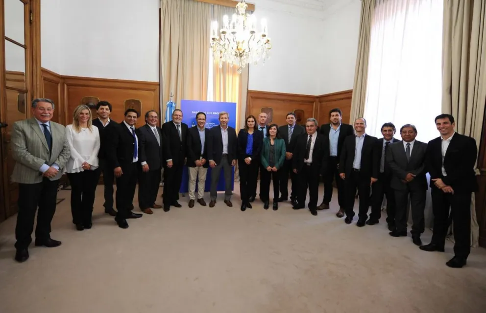 Intendentes peronistas se reunieron con Frigerio