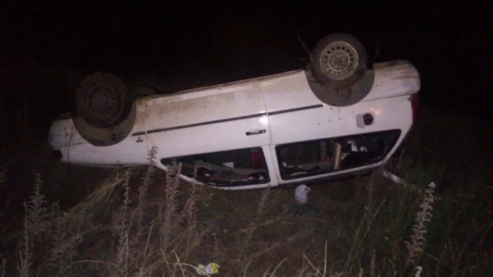 El despiste se habría producido por la presencia de hielo en la ruta.