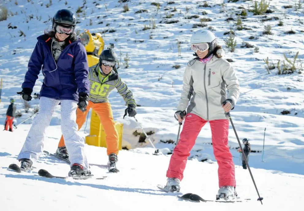 En pocos días comenzarán a fabricar nieve de manera artificial.