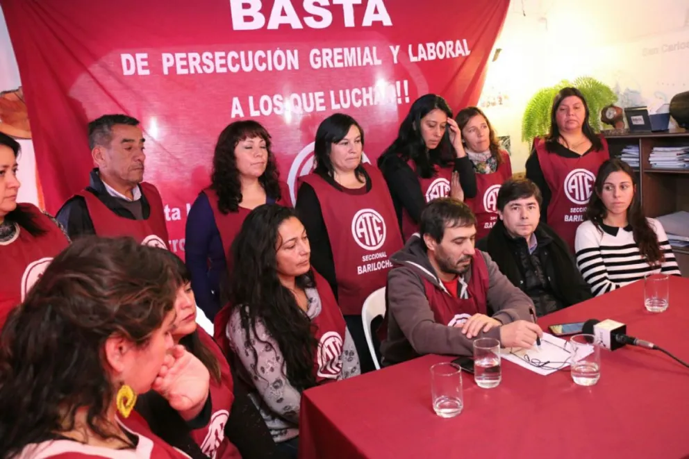 ATE sigue denunciando "persecución". 
