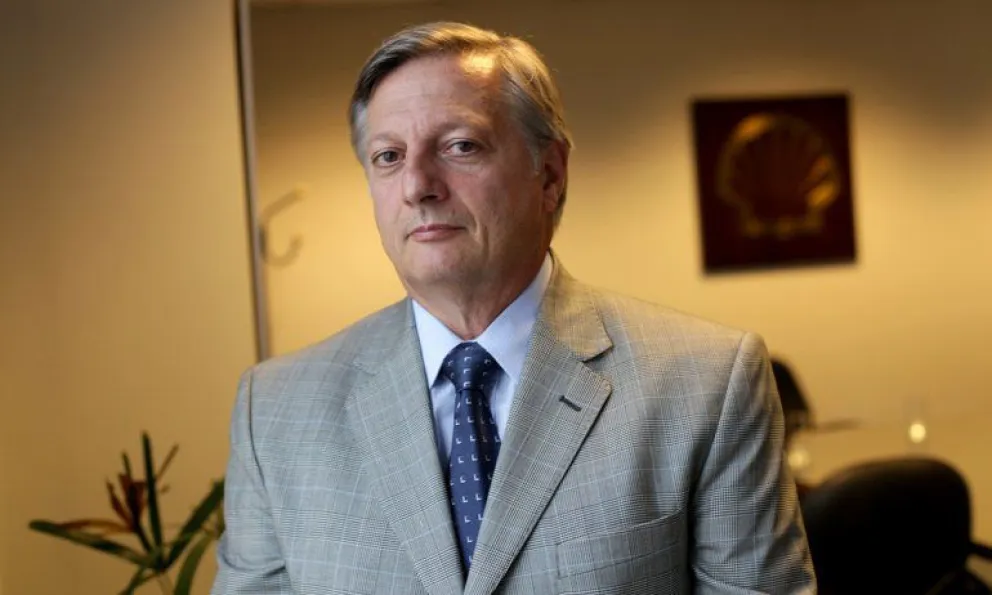 Aranguren, ex titular de Shell y actual ministro de Energía de la Nación. 