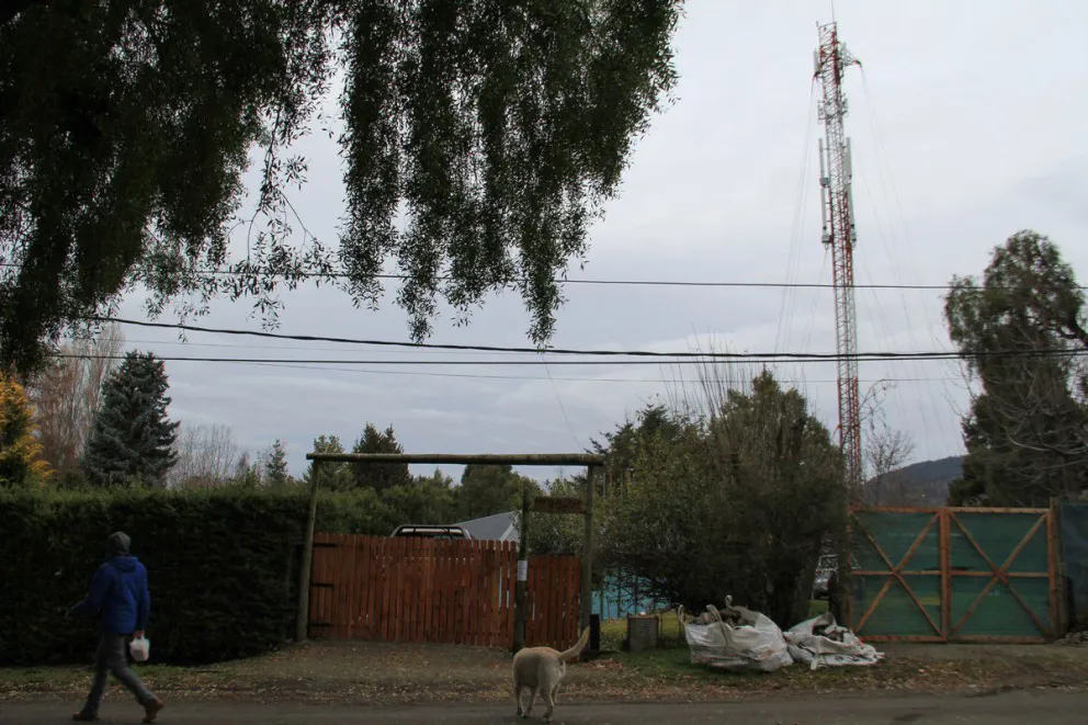 La antena fue instalada en Horacio Cruz y Antunez.