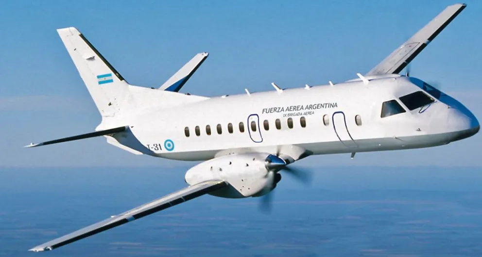 El Saab 340 de LADE.