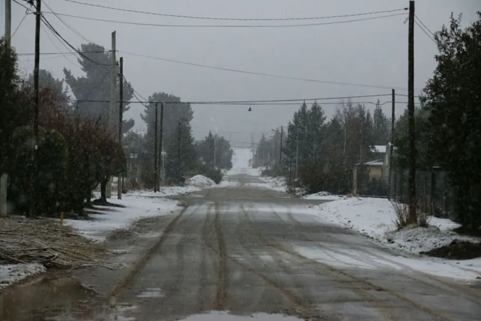 La semana comenzó con nevadas