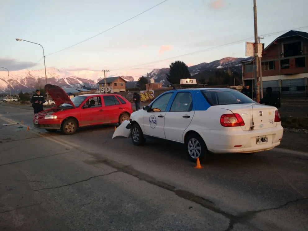 La mujer accidentada llevaba el cinturón de seguridad puesto.