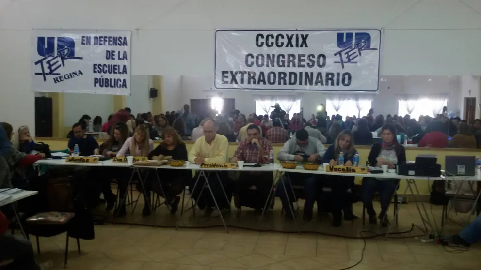 Docentes definieron tres días de paro en Río Negro