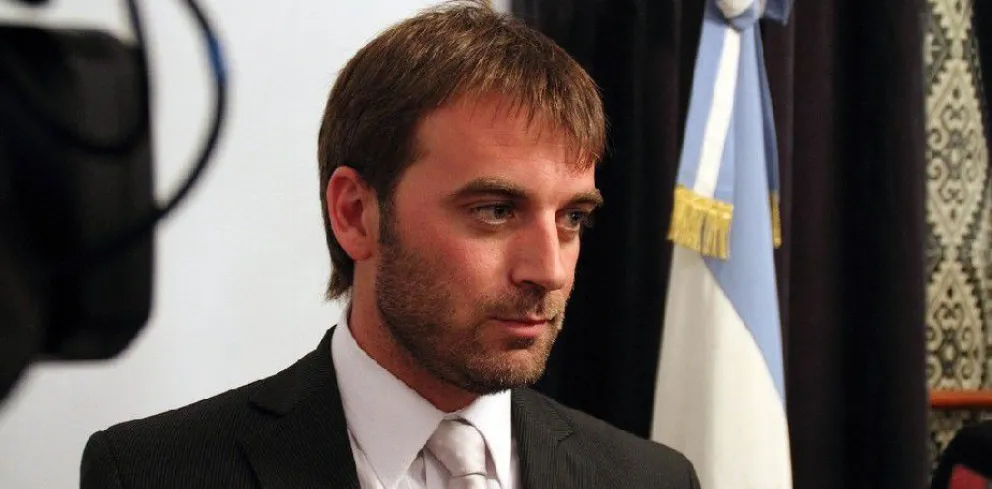 Gastón Pérez Estevan, ministro de Seguridad y Justicia. 
