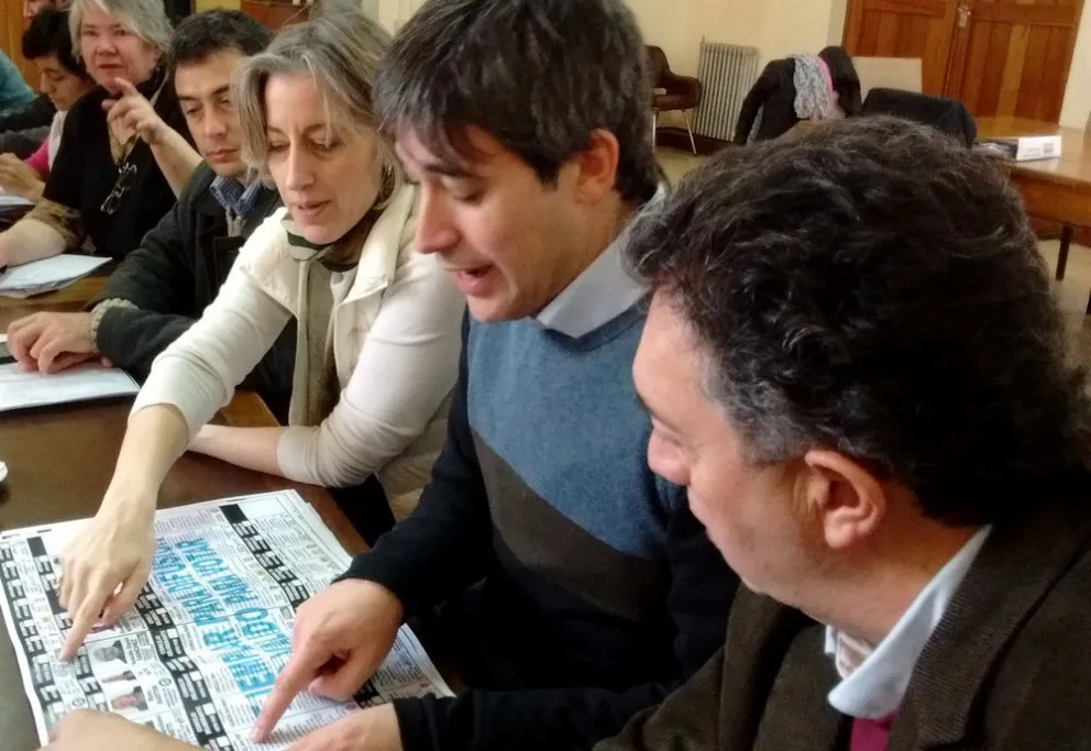 Adrián Pérez analiza la boleta única de Bariloche junto a Daniel González.