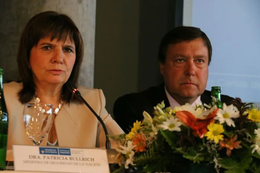 Bullrich y Weretilneck en una reunión meses atrás en Bariloche.