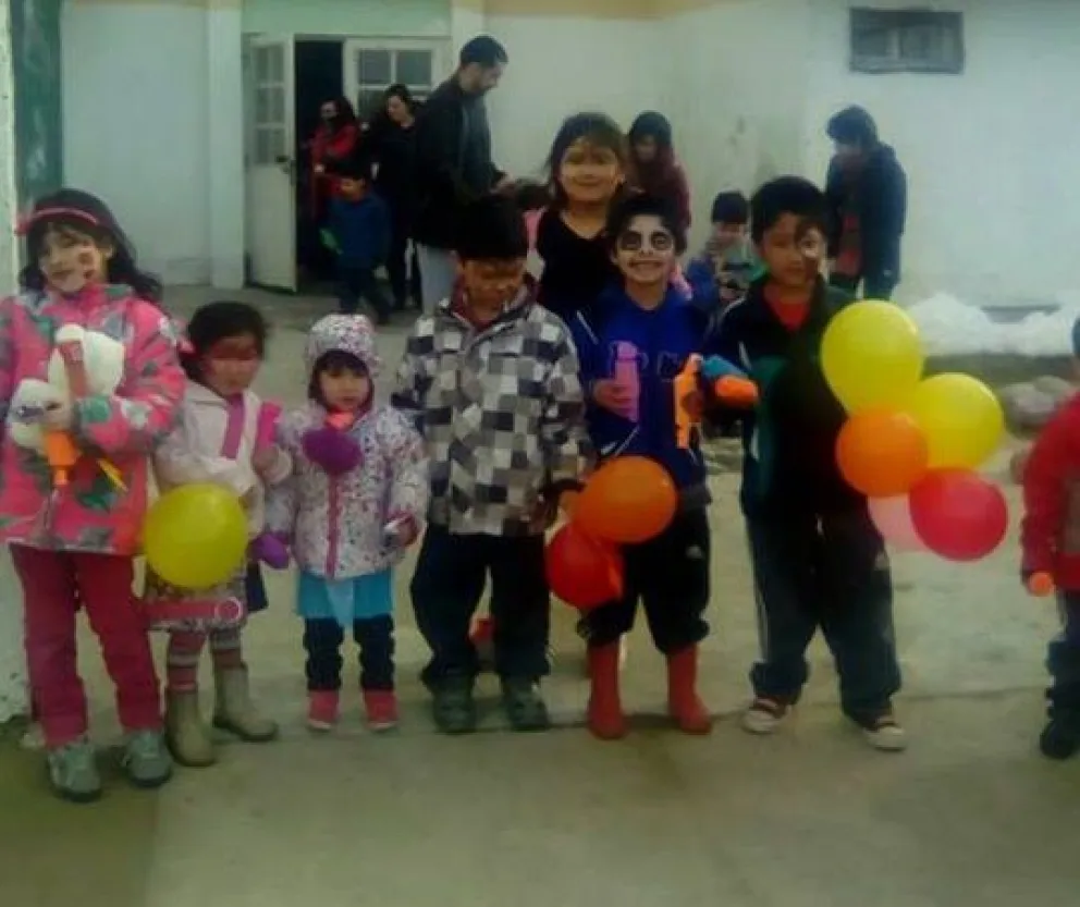 El barrio 645 Viviendas festejó a lo grande el Día del Niño