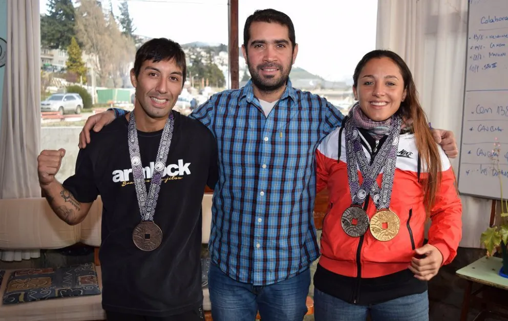Distinguieron a barilochenses medallistas en el Mundial de jiu jitsu