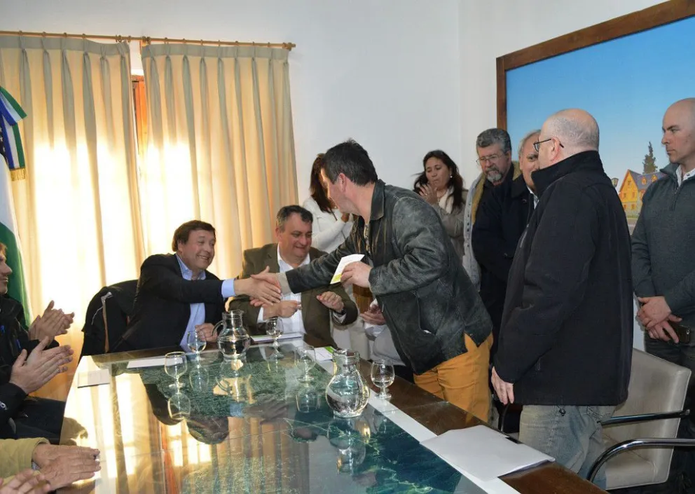 Municipio recibió de Provincia aportes para proyectos comunitarios