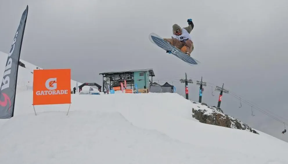 El Rip Curl Pro es la prueba más importante de slopestyle de snowboard del año en Catedral.