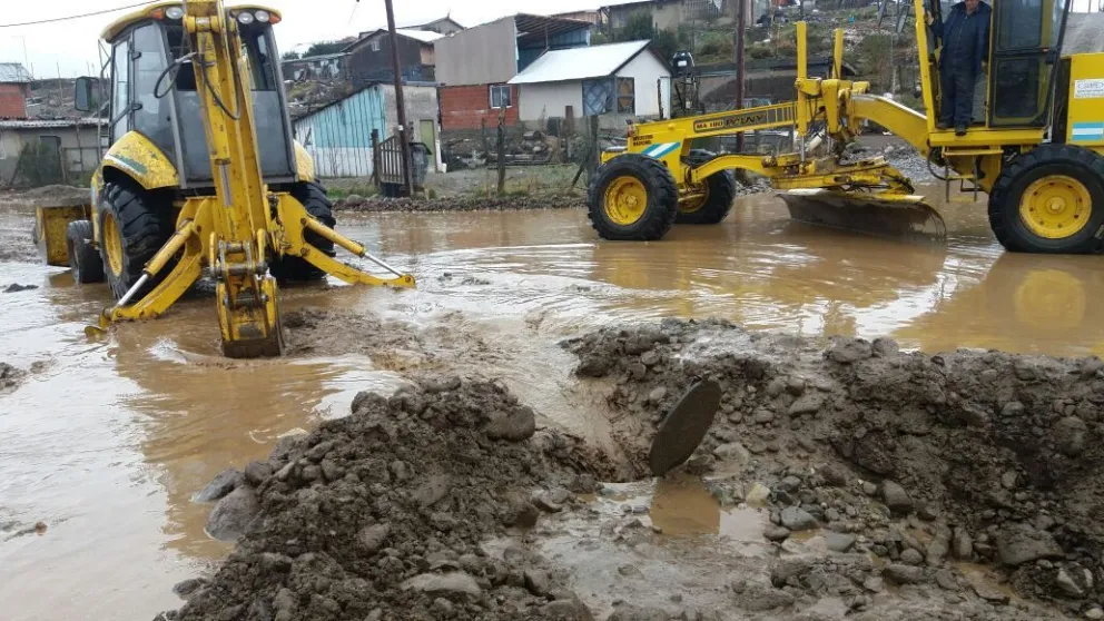 La lluvia trajo problemas en el Alto