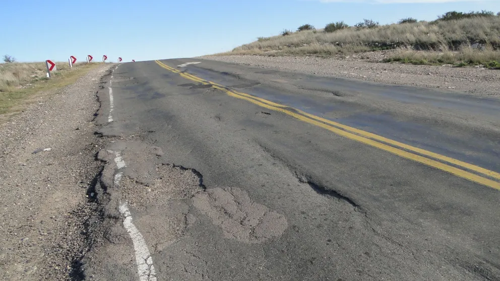 Repararán el deteriorado tramo de la Ruta 152, en La Pampa