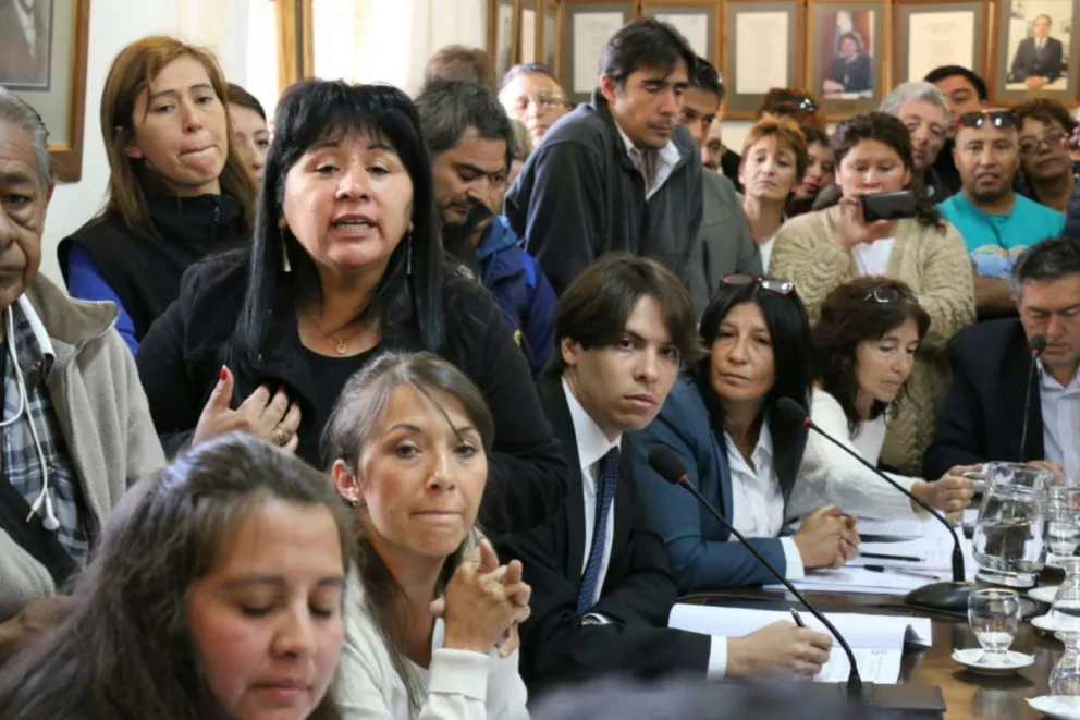 En la sesión de diciembre de 2015 reinó un clima tenso. 