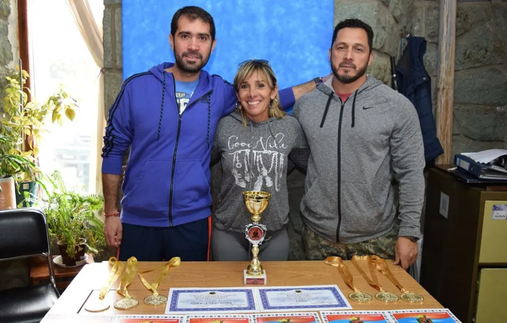 Los deportistas ganaron dos mundiales consecutivos. 