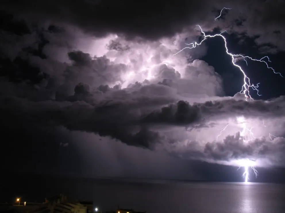 ¿Se vendrá una tormenta eléctrica?