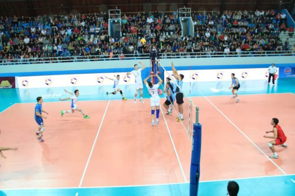 El Sudamericano Sub 21 de voley fue una fiesta. 