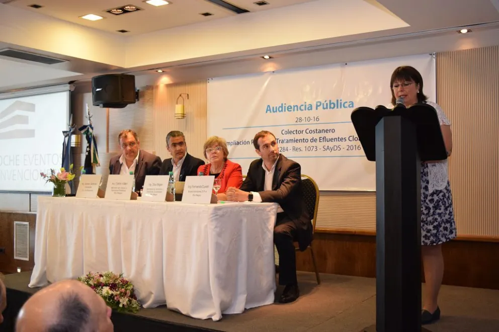 Comenzó la audiencia pública por ampliación de la planta depuradora