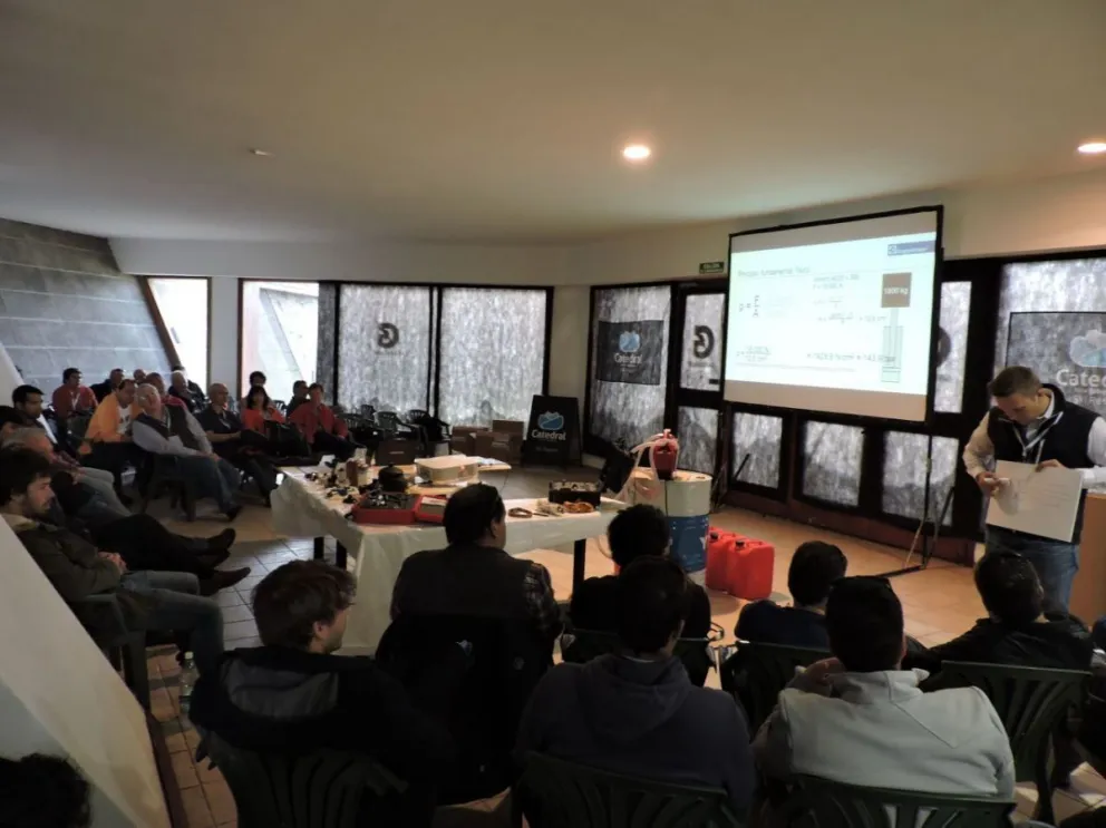 El evento se desarrolló con muy buena participación. 