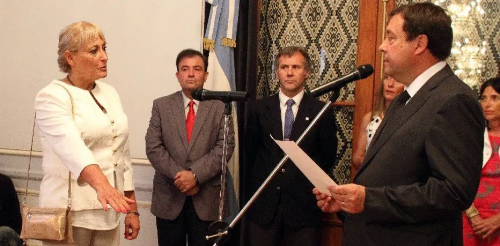 Baquero Lazcano asumió en 2013 como Procuradora General. (Gentileza Río Negro Evangelina Martínez)