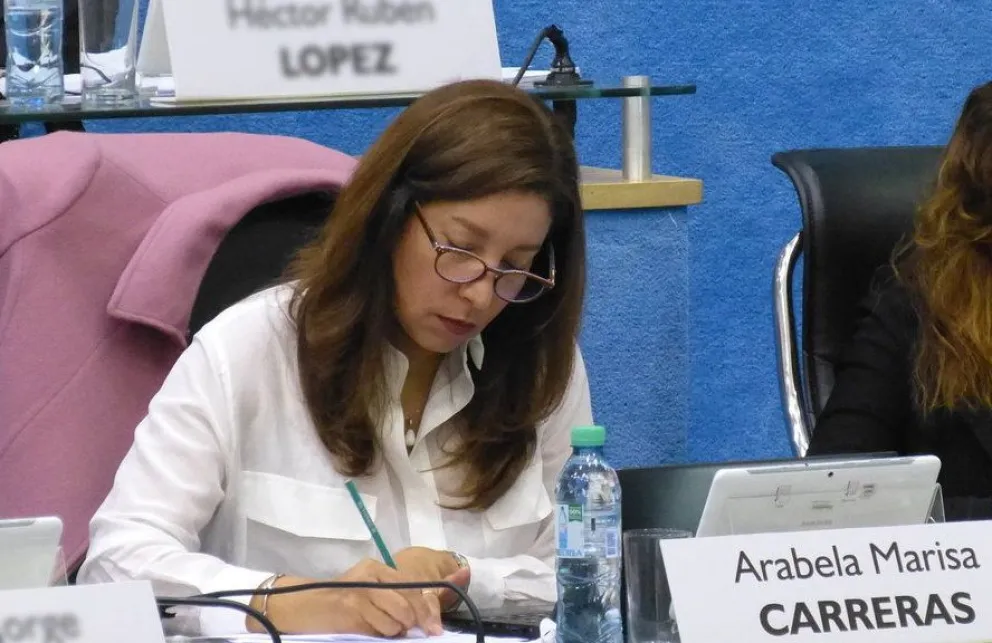 La legisladora Arabela Carreras es una de las organizadoras de la reunión. 