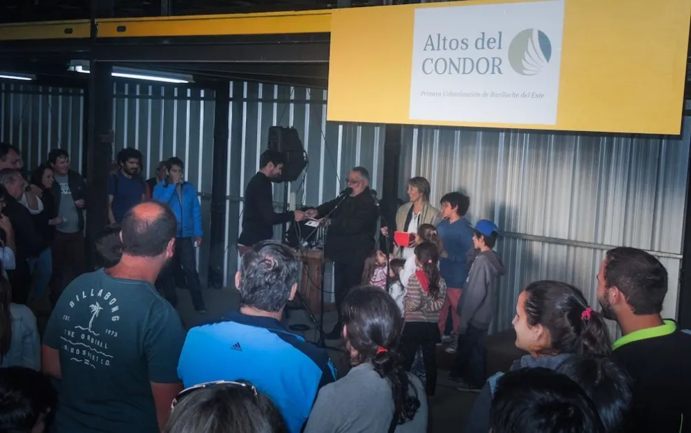 Más de 80 familias festejaron la inauguración del barrio Altos del Cóndor