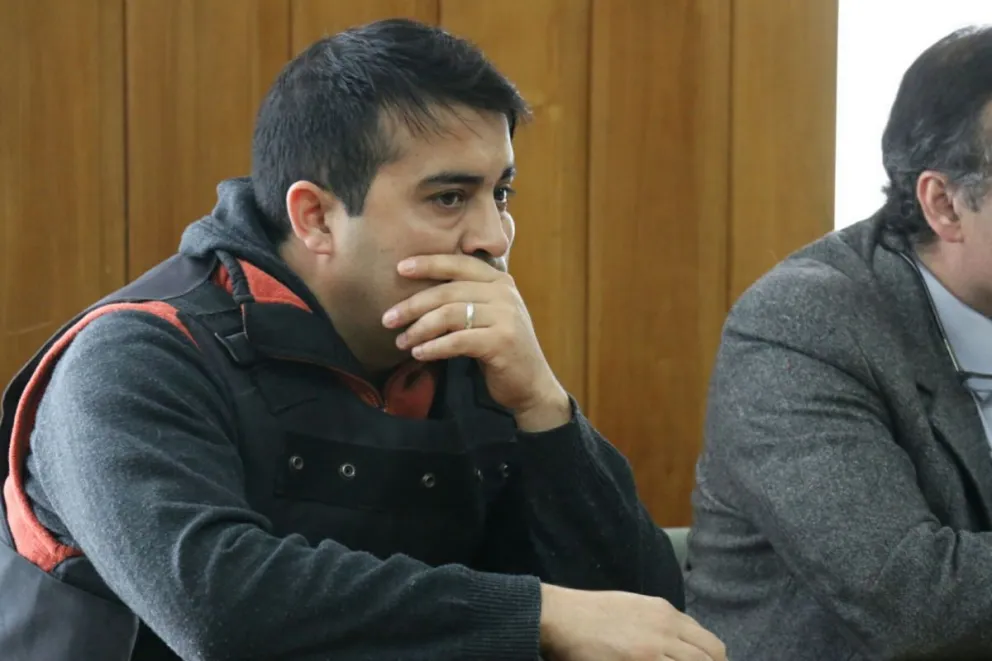 El acusado ingresó con chaleco antibalas. 