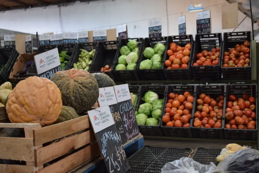 Frutas y verduras en el Mercado Municipal