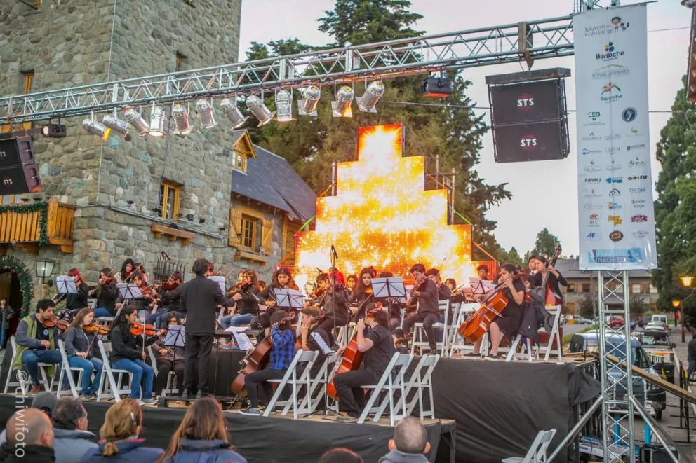 Shows de primer nivel para cerrar la “Navidad en Bariloche”
