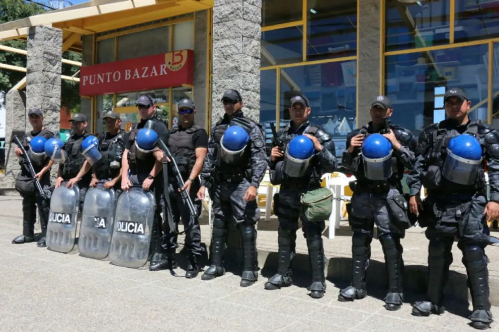 El operativo de seguridad finalizará la próxima semana. 