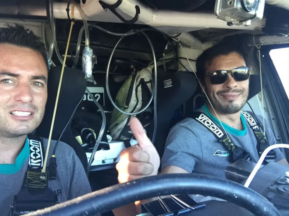 Maldonado no afloja y da pelea en el Dakar