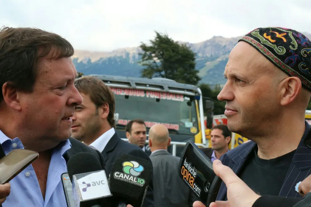 Tras la polémica por la fallida inauguración a principios de enero, finalmente Bergman llegó a Bariloche.