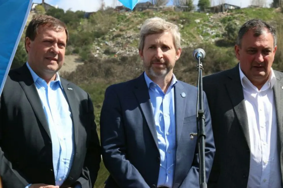 Frigerio, en Bariloche. 