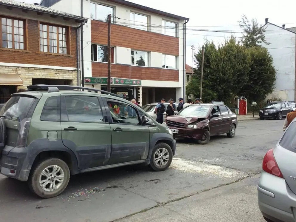 Fuerte choque en Gallardo