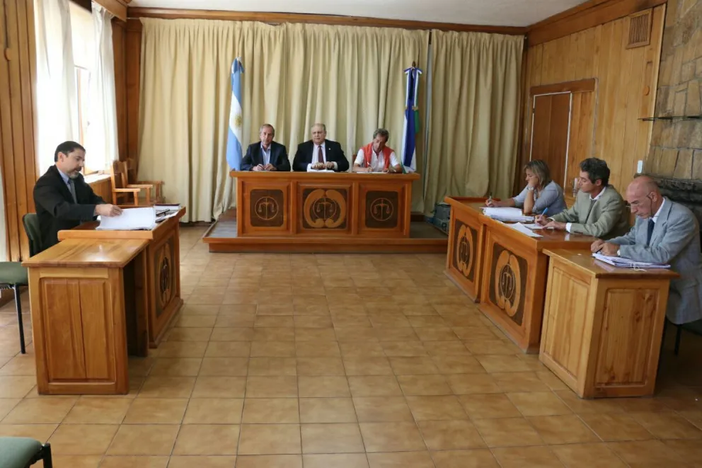 La audiencia se realizó este mediodía.