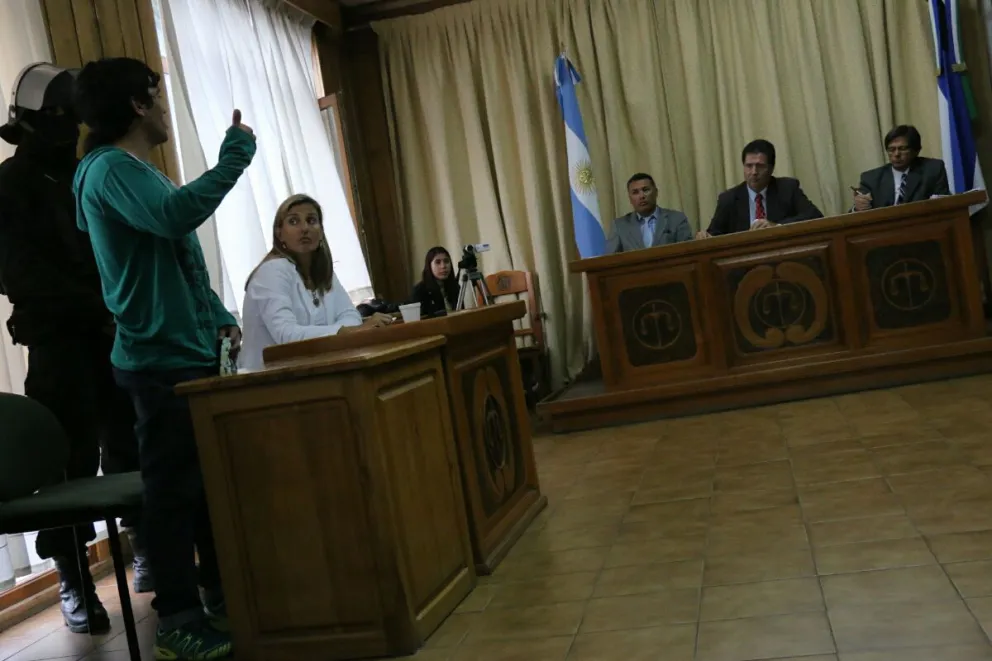 "Me declaro inocente hasta el final", sostuvo el imputado. 