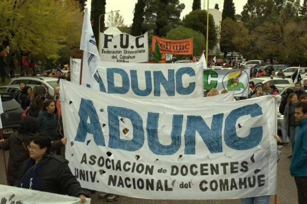 Docentes de la Universidad Nacional del Comahue no inician las clases