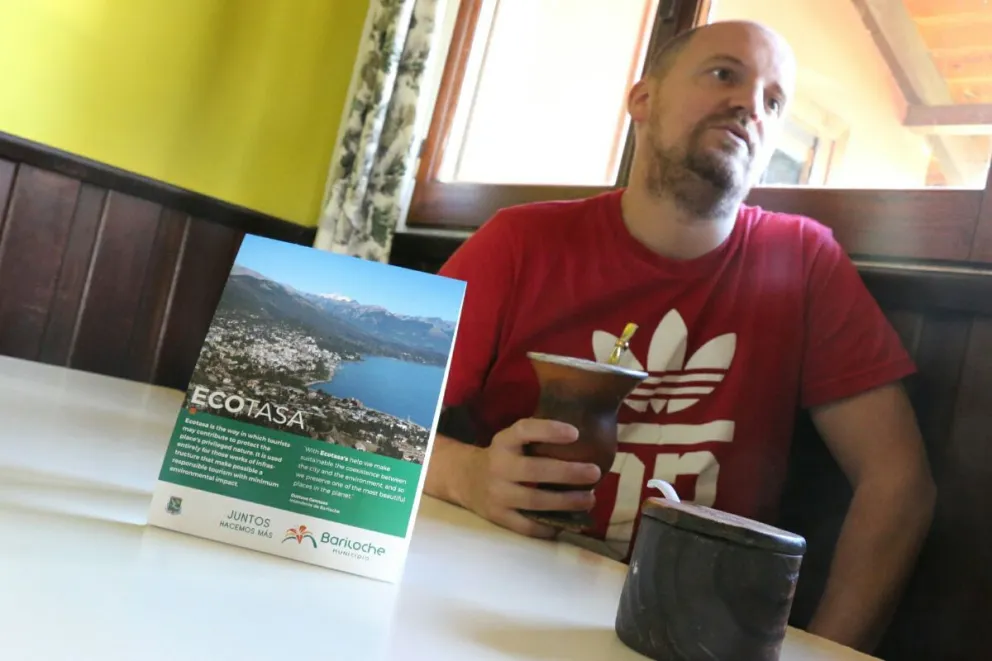 Pablo Molteni, referente hostelero. 